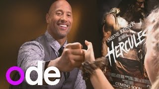 Interview weirdness with the cast of Hercules video