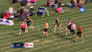 preview picture of video 'Australia Post Stawell Gift 2014 - 120m Semi Final 4'