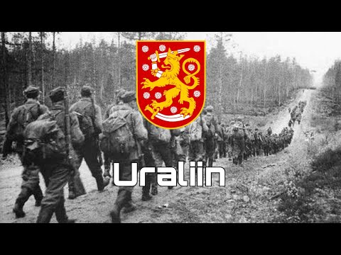 Finnish military song - Uraliin | Субтитры на русском