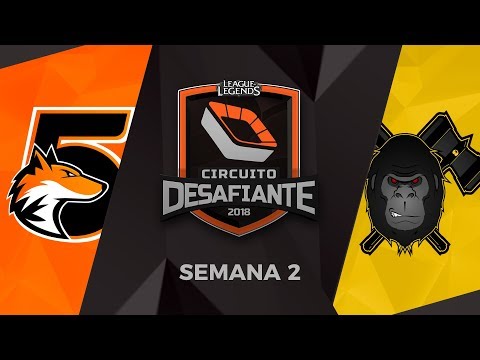 5Fox vs IDM Gaming - Jogo 2 - Circuito Desafiante 2018: Primeira Etapa