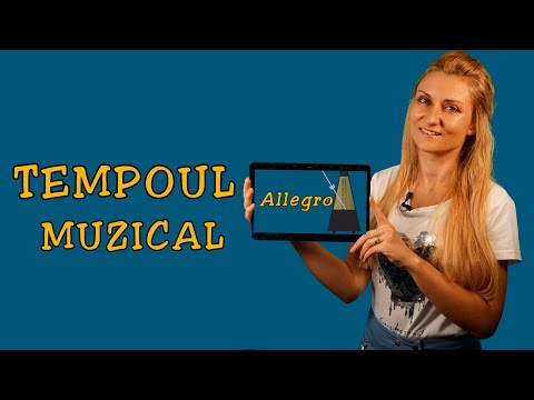 TEMPOUL - Termenii de miscare - Educație muzicală, Lecții pian, Muzică și mișcare, Teorie muzicală
