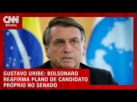 Bolsonaro reafirma plano do PL de candidatura no Senado contra Alcolumbre | BASTIDORES CNN