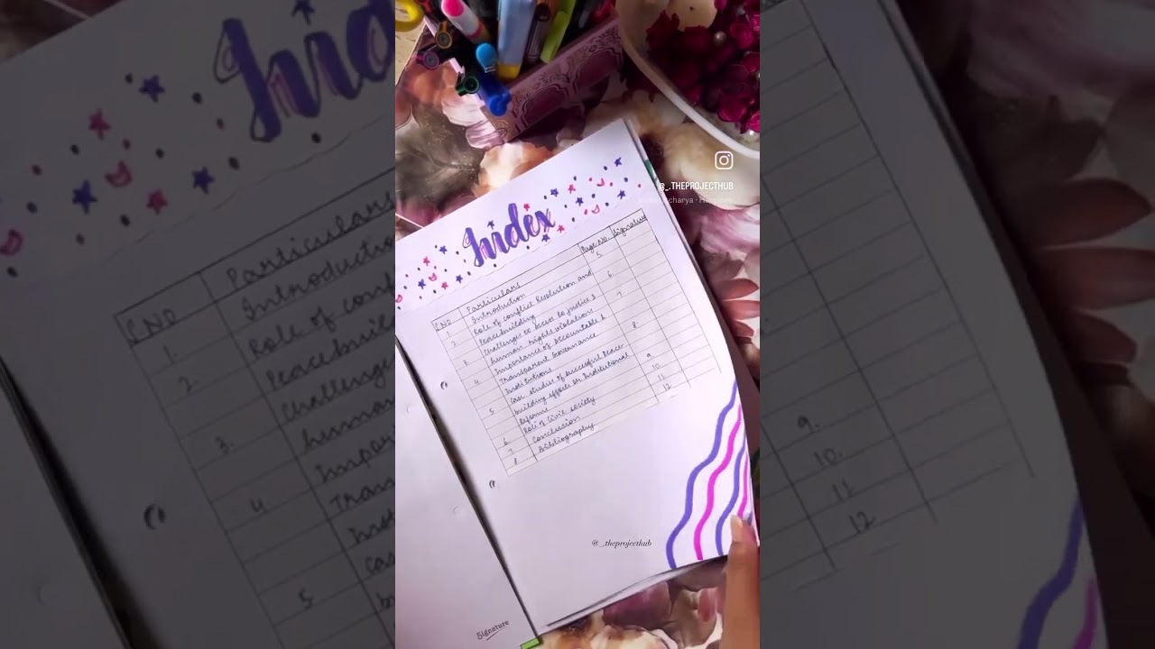 Decorative English Project File| Indigo- SDG-16| Class 12 English #assignments #homework  #projects