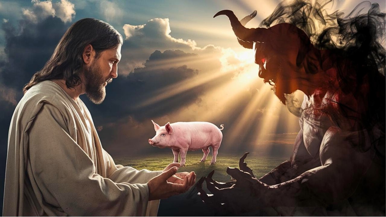 The SECRET BEHIND Why Demons Asked JESUS for the Pigs.
