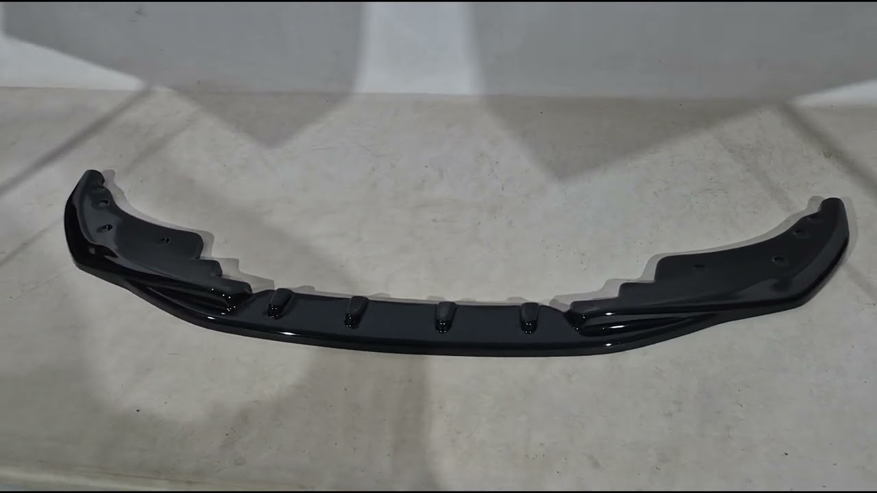 Передний лип-спойлер DPT V-1 (для G22/G23, черный глянец) Video 1