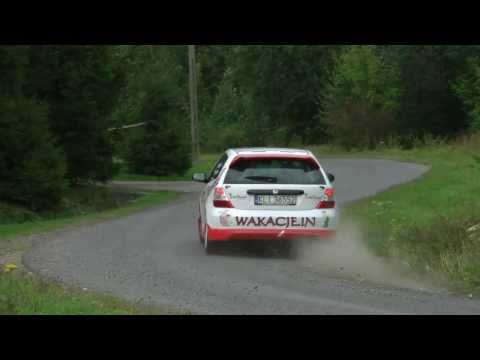 1 RALLYSPRINT MYŚLENICE - Tomasz Pławecki / Regina Pławecka Honda Civic