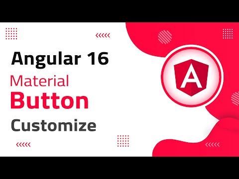 3 Mat Button Customization In Angular 16 Angular Material Angular 16 Tutorial