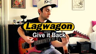 Lagwagon - Give it Back (guitar cover)