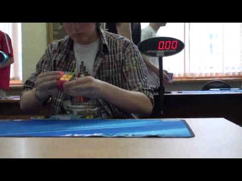 Russia Open 2010 - Daniil Tkachenko - 3x3 - 28,33