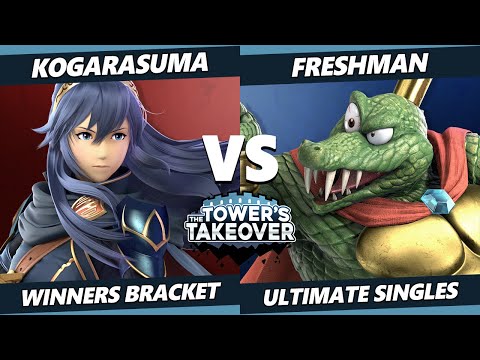 Tower's Takeover 21 - Kogarasuma (Lucina) Vs. Freshman (King K. Rool) SSBU Ultimate Tournament