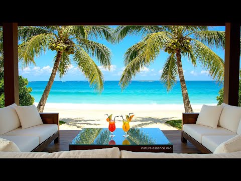Luxury Ocean Room 🌊 Chill DJ Music | 4K Live Wallpaper