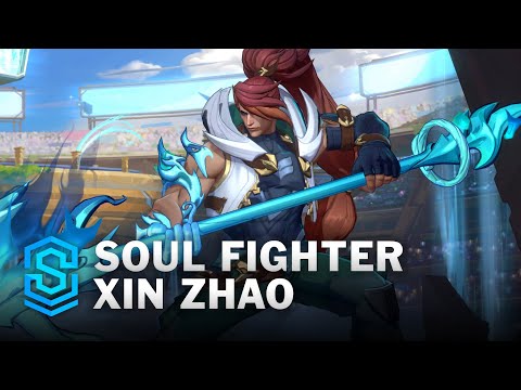 Soul Fighter Xin Zhao Wild Rift Skin Spotlight