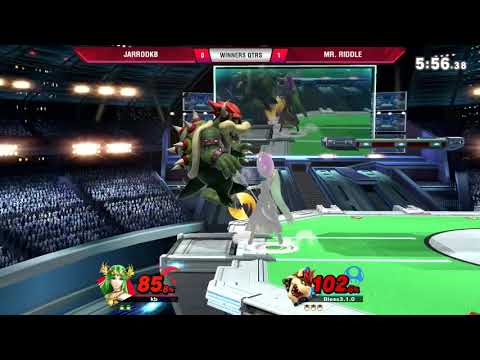 VS Weekly 5/30/19 - Winners Qtrs - JarrodKB (Palutena) vs Mr. Riddle (Bowser) - SSBU