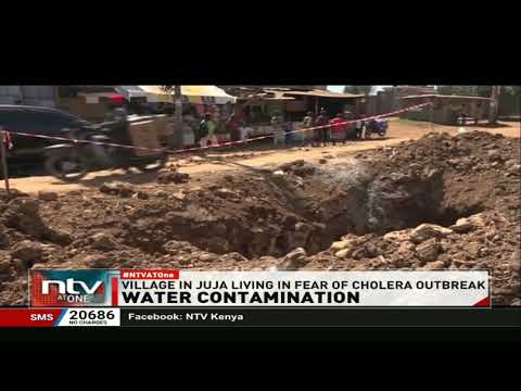 Kiambu: Fear grips Juja village as scores of locals exhibit Cholera symptoms