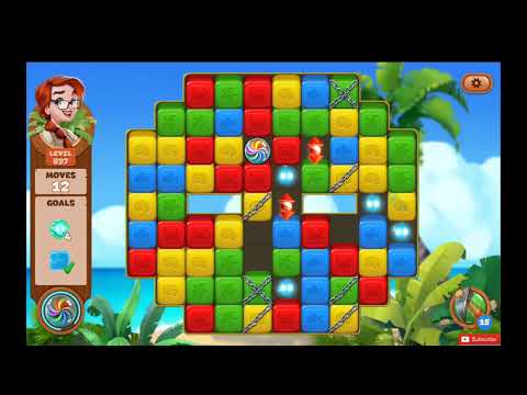 Lost Island Blast Adventure Level 897 NO BOOSTERS - A S GAMING