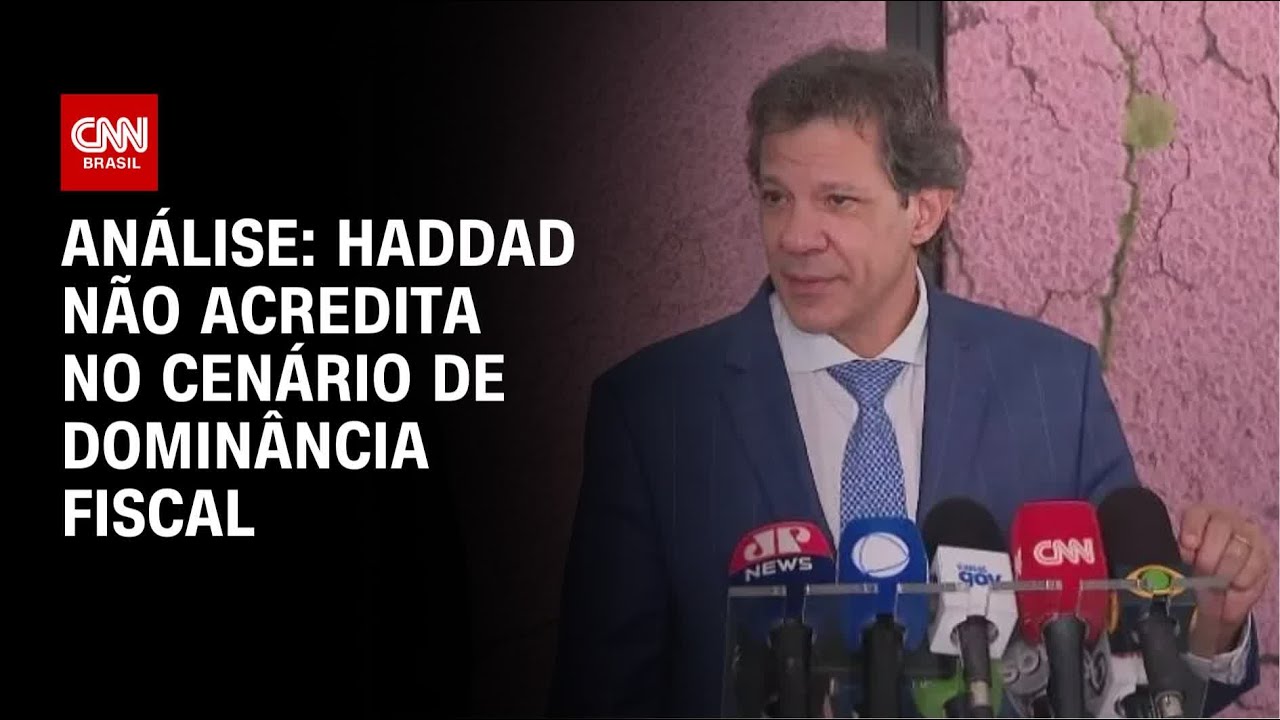 Análise: Haddad não acredita no cenário de dominância fiscal | WW