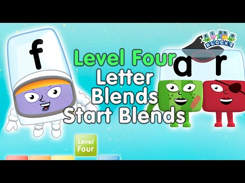 #Back toSchool - Alphablocks Level Four | 字母混合 - 開始混合 - 學習如何閱讀 (#BacktoSchool - Alphablocks Level Four | Letter Blends - Start Blends | Learn How to Read)