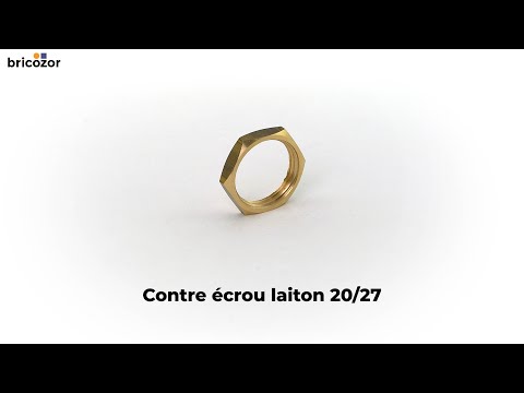 Contre écrou laiton BRICOZOR