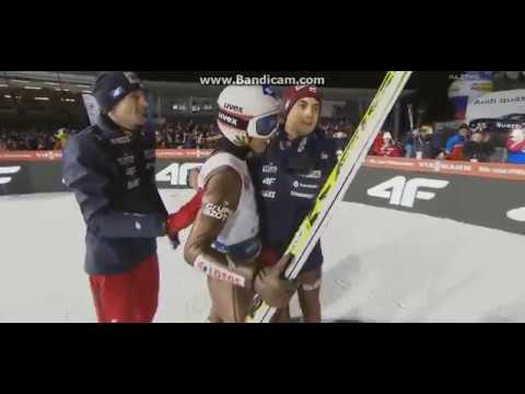 Kamil Stoch 141,5 m rekord skoczni. Puchar Świata Zakopane 27.01.2018