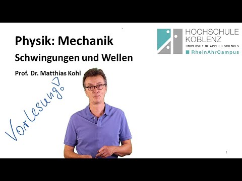 Physik Mechanik, Schwingungen und Wellen: Kapitel. 1. Federpendel, Harmonische Schwingungen