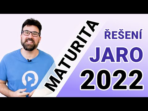 STÁTNÍ MATURITA Z MATIKY - JARO 2022 - ŘEŠENÍ 🔴 Marek Valášek livestream