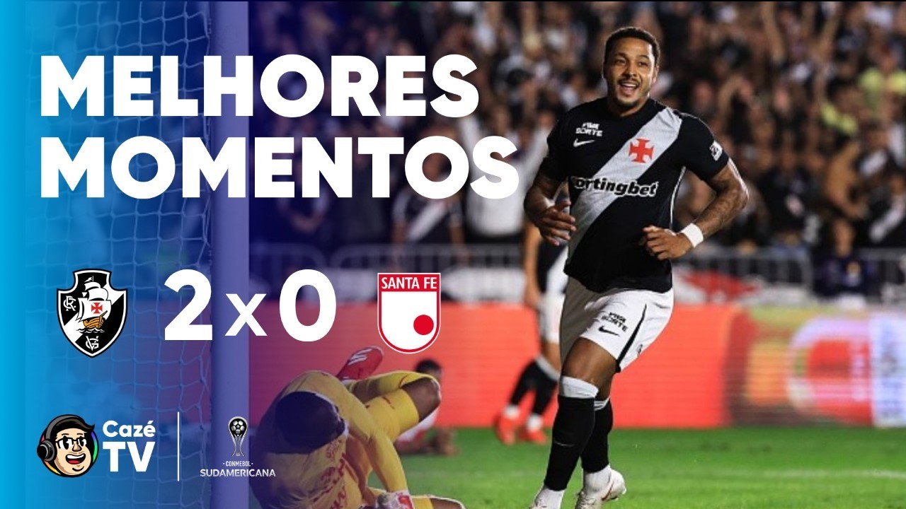 MELHORES MOMENTOS: VASCO 2 x 0 INDEPENDIENTE SANTA FE | QUARTAS (VOLTA) | CONMEBOL SULAMERICANA 2026