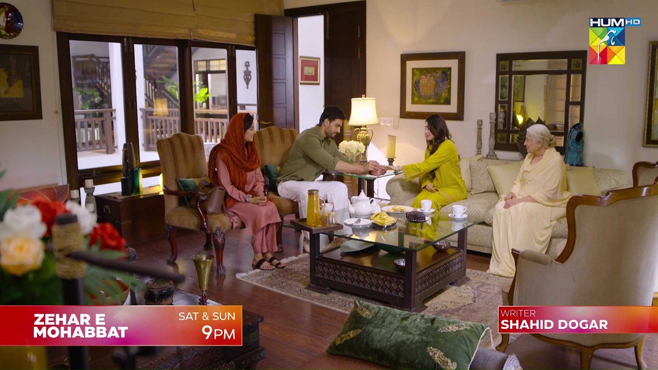 Zehar-e-Mohabbat - Ep 13 & 14 Promo - Sat & Sun At 10 Pm On Youtube [ Zoha Tauqeer - Omer Shahzad ]