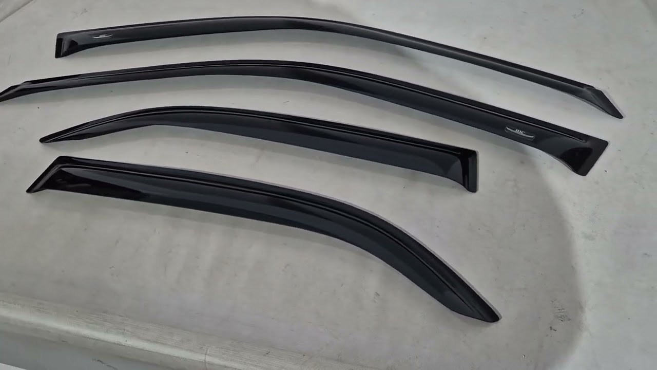 Ветровики на окна (4 шт, HIC) Video 1