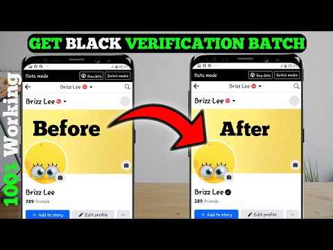 NEW! How to Get Black Verification Badge on Facebook Profile 2024 I Facebook Black Badge