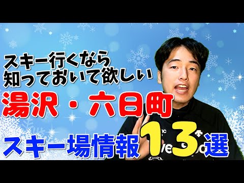 【スキー場紹介】初心者やファミリーに優しい湯沢、六日町エリアスキー場情報をまとめました