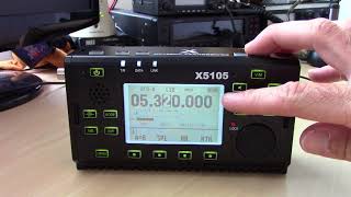 Xiegu X5105 NEW QRP Portable HF Radio Complete Review And Demo HF/6m