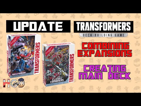 UPDATE to Combining the NEW Sets in Transformers: The Deck Building Game (2023)