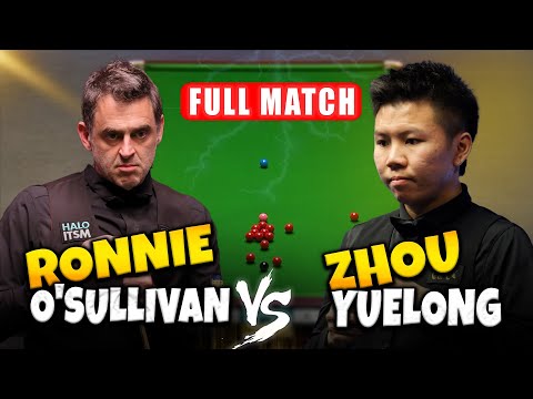 Ronnie O'Sullivan vs Zhou Yuelong UK Championship 2025 Snooker Full Match