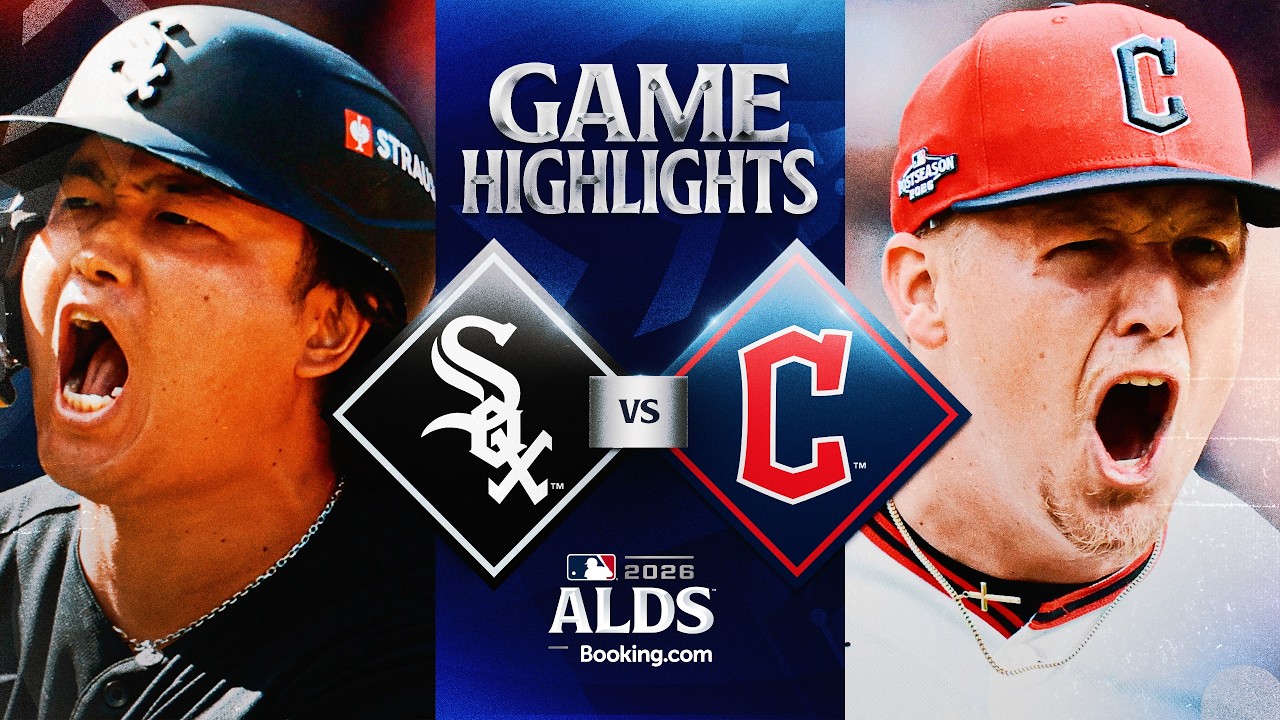 WHITE SOX vs. GUARDIANS: Division Series Full Game 1 Highlights (October 3) | 2026 MLB Season