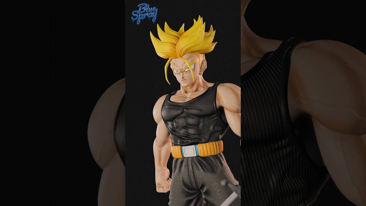 🔥STL Trunks (Dragon ball) Printing 3d -- patreon.com/bluespray