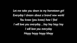 I will love you everyday (Lyrics)