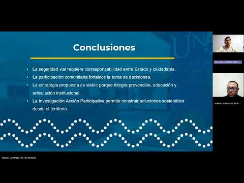 Juego de Roles   Estrategia Participativa para el Fortalecimiento de la Seguridad Vial en María La B