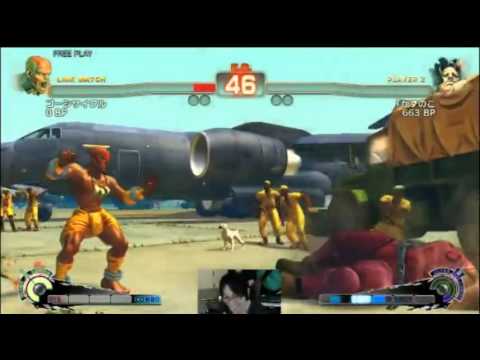 USFIV - Kazunoko (Hugo) encounters Dhalsim *May 6, 2014