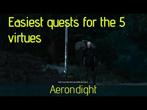 The Witcher 3 - How to get the Aerondight Early (early and easily)