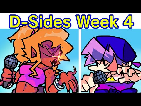 Friday Night Funkin' - D-Sides Remixes VS Week 1, 2, 3, & 4 (FNF Mod/Hard) (Pico + Mommy Mearest)