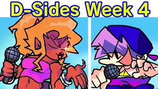 Friday Night Funkin' - D-Sides Remixes VS Week 1, 2, 3, &amp; 4 (FNF Mod/Hard) (Pico + Mommy Mearest)