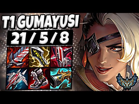 T1 Gumayusi Samira vs Kindred [ ADC ] Patch 13.1 Korea Challenger ✅