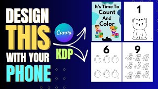 Learn How To Create KDP Activity Books On Amazon Using Your Mobile Phone (Canva Tutorial 2024)