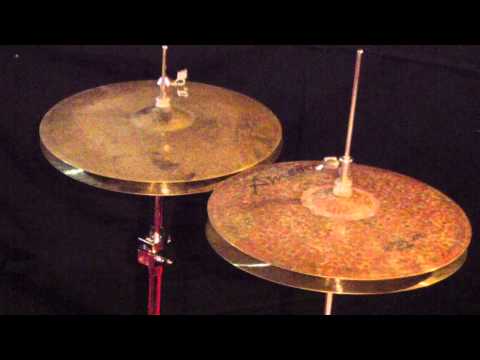DEMO HI HAT 14 & 15  MOD DERVISH  AMEDIA CYMBALS