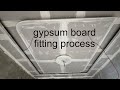 Gypsum Board Fitting Full Process Ceiling Work Step By Step