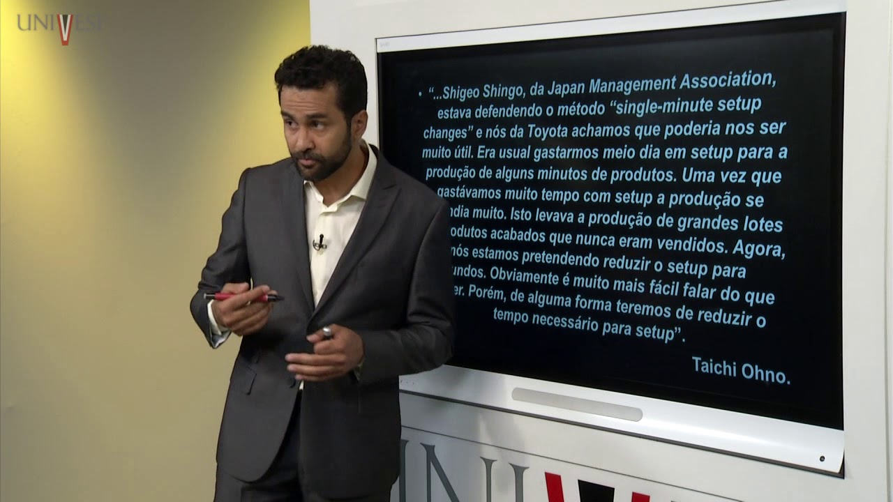 Planejamento e Controle de Produção II - Aula 10 - Setup Rápido de Equipamentos