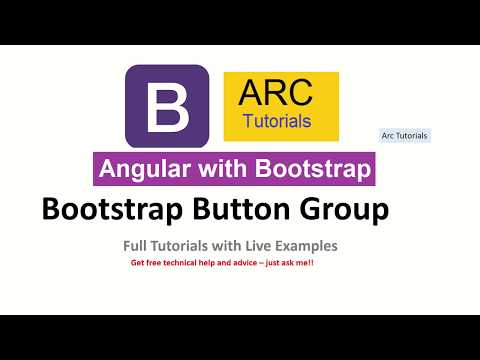 Angular Bootstrap Button Group | Angular Bootstrap 4 Tutorials | Angular Bootstrap Tutorial
