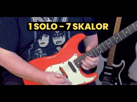 Gitarrsolo - 7 skalor