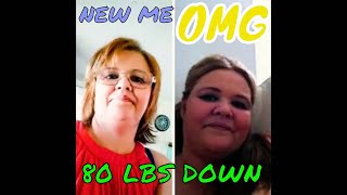 80 LBS DOWN THE NEW ME