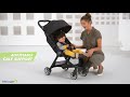 BABY JOGGER 470847 vežimėlis CITY TOUR 2 PITCH Juodas 2144040
